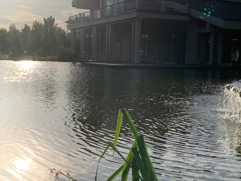 Ландшафт в поселке "Бенилюкс"