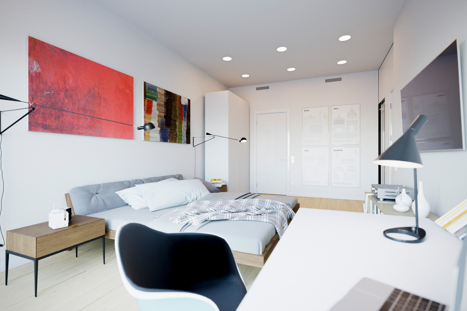 Современная квартира на Казарменном