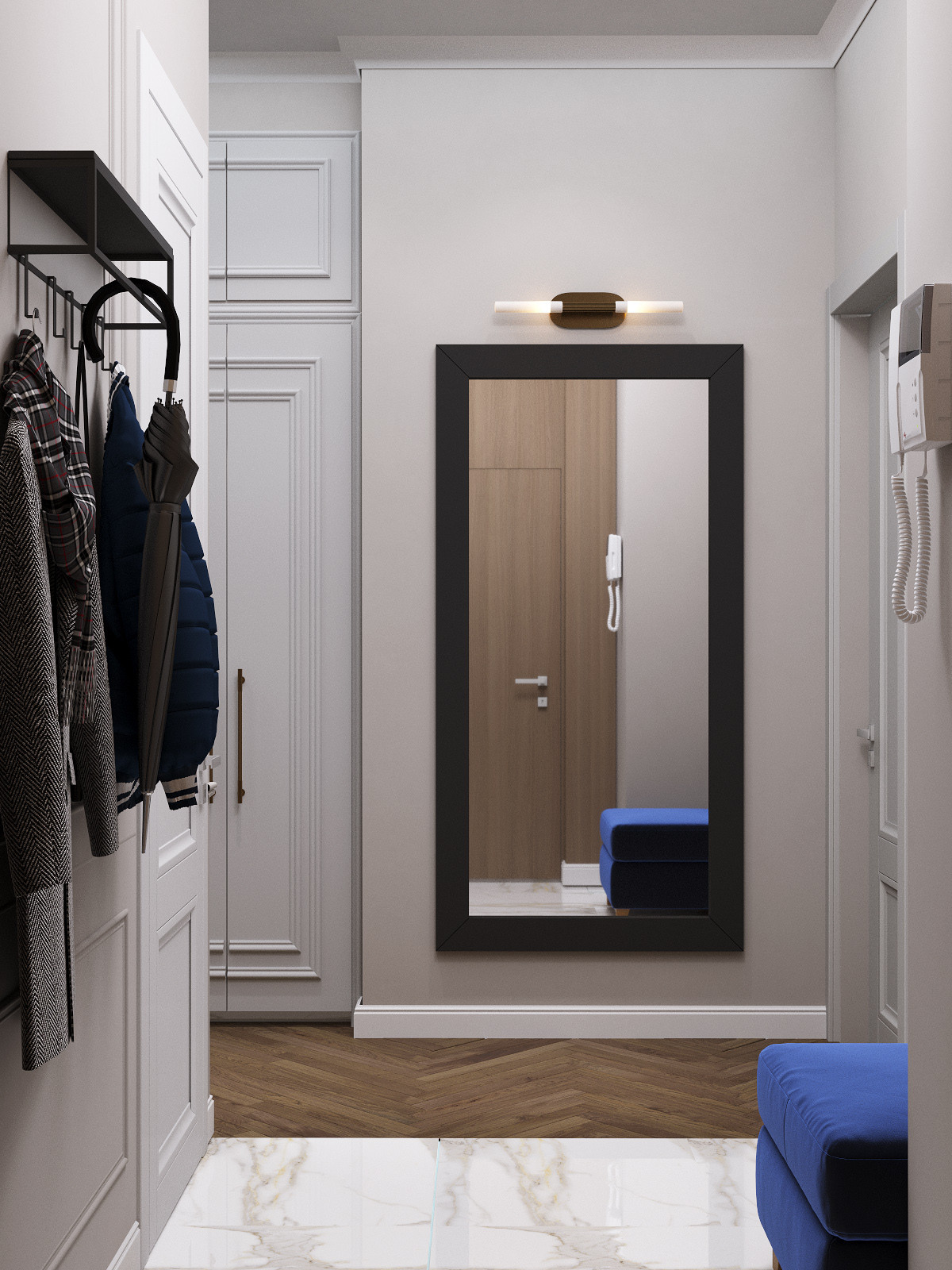 Обложка проекта: ЖК "Сердце столицы" квартира для молодого мужчины