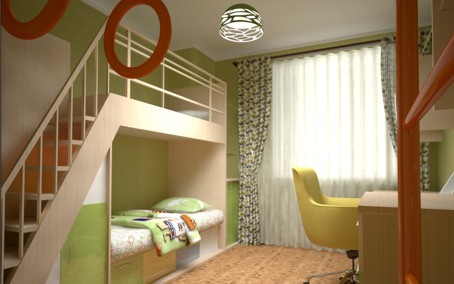 Обложка проекта: Интерьер детской комнаты