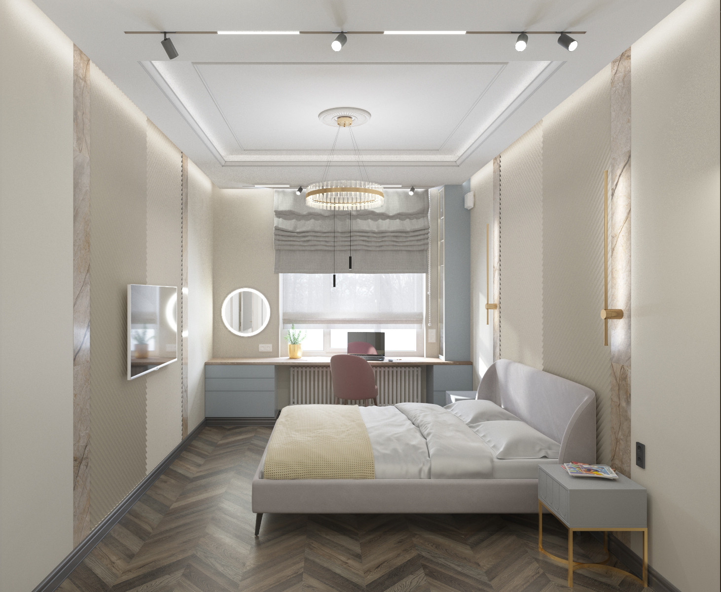 Квартира в доме ар-деко