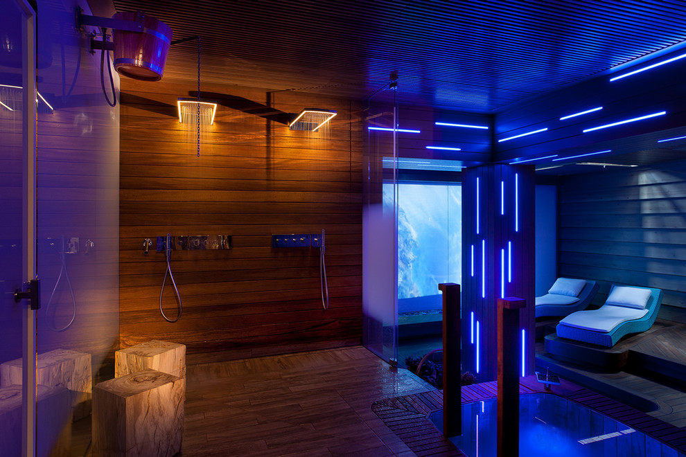 Частный спа- комплекс в загородной резиденции