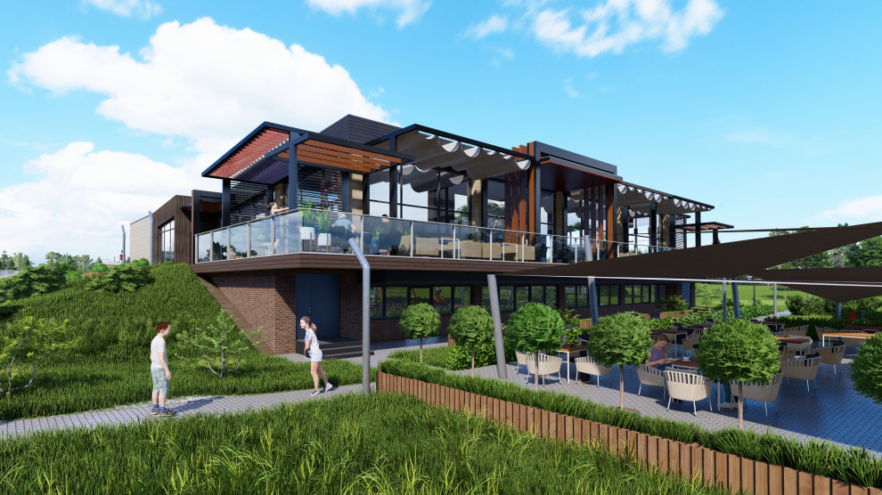 Обложка проекта: Ресторан базы отдыха