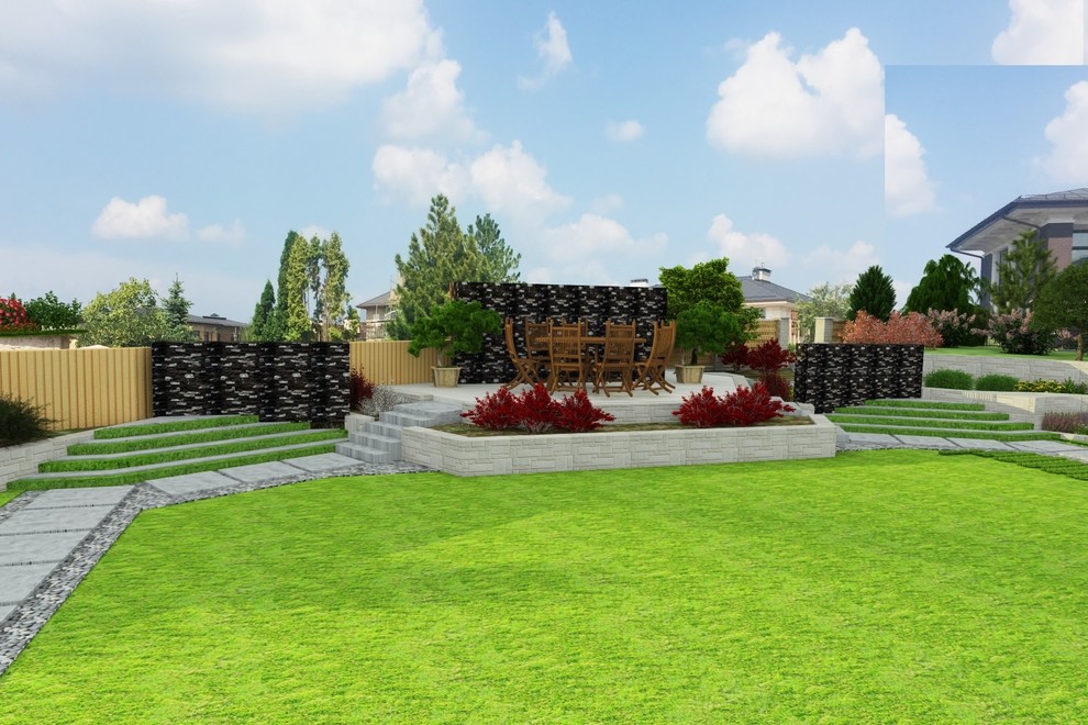 Ландшафтный проект 10 соток