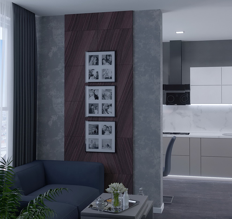 "Дизайн-проект однокомнатной квартиры"