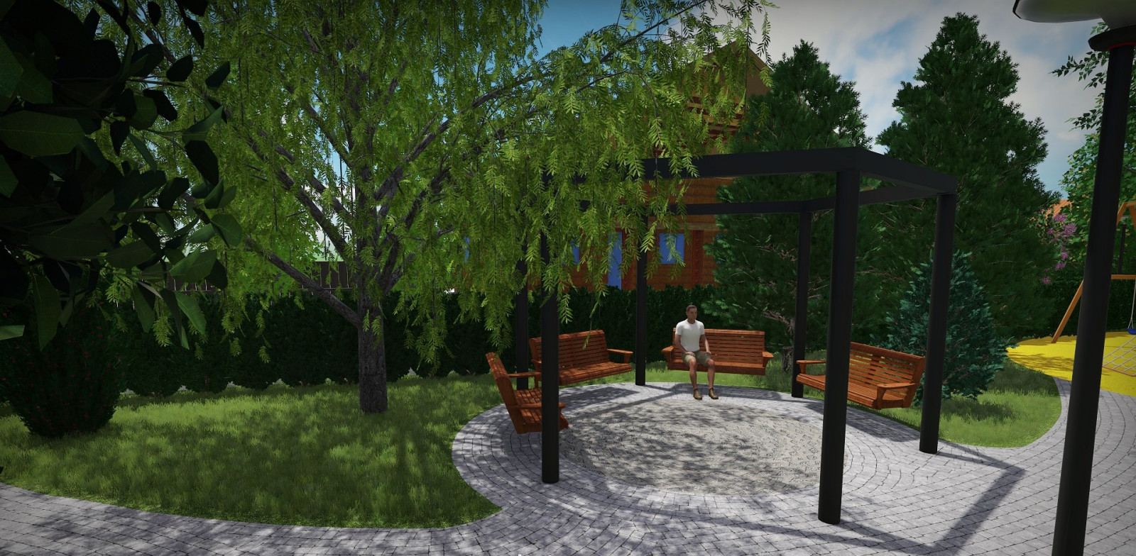 Проект гостиничного комплекса площадью 64 сотки