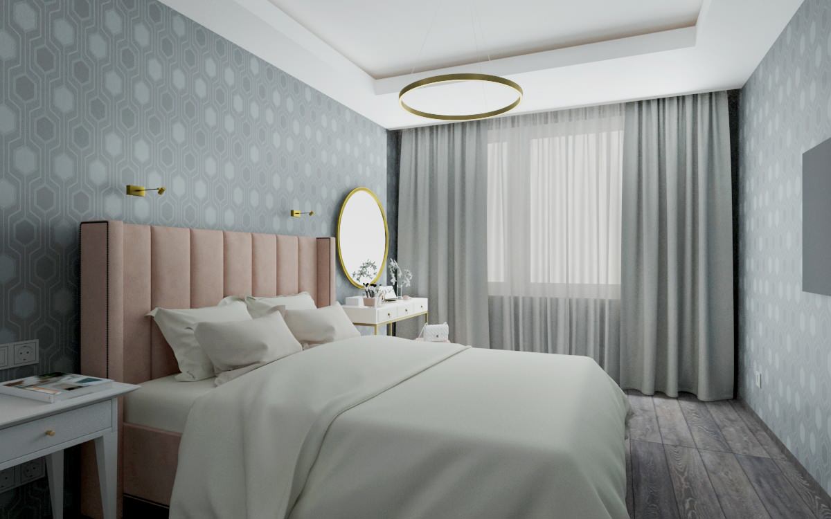 Квартира в Современной стиле . ЖК Самоцветы