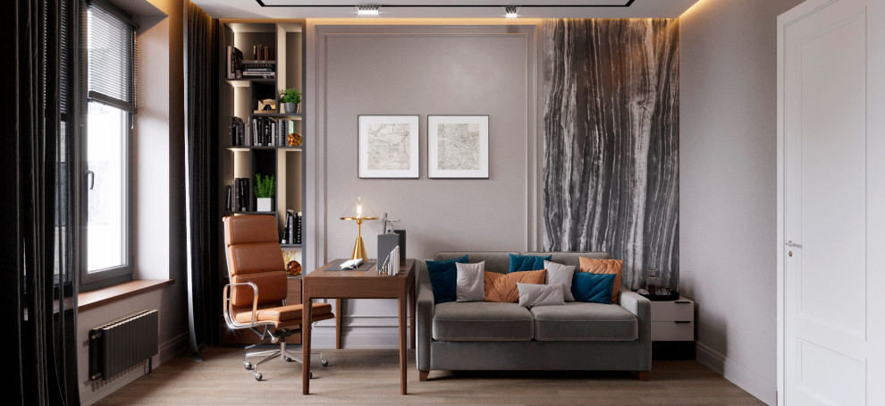 Дизайн четырёхкомнатной квартиры 116 кв.м в ЖК Символ