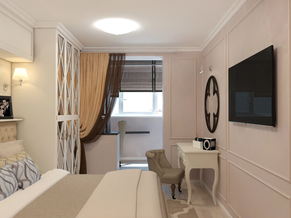 в сиреневых тонах