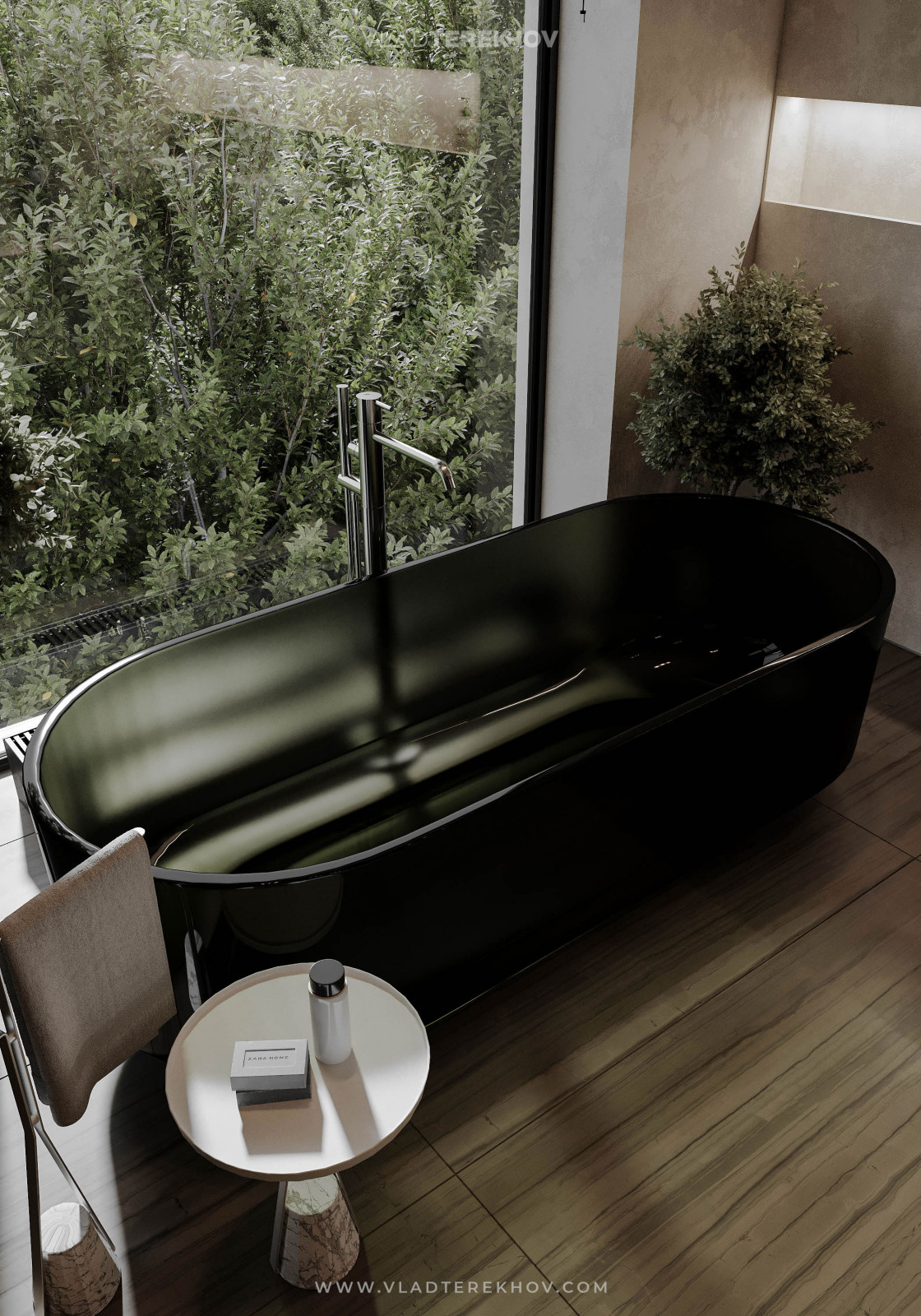 Дизайн таунхауса на Староникольской в Москве