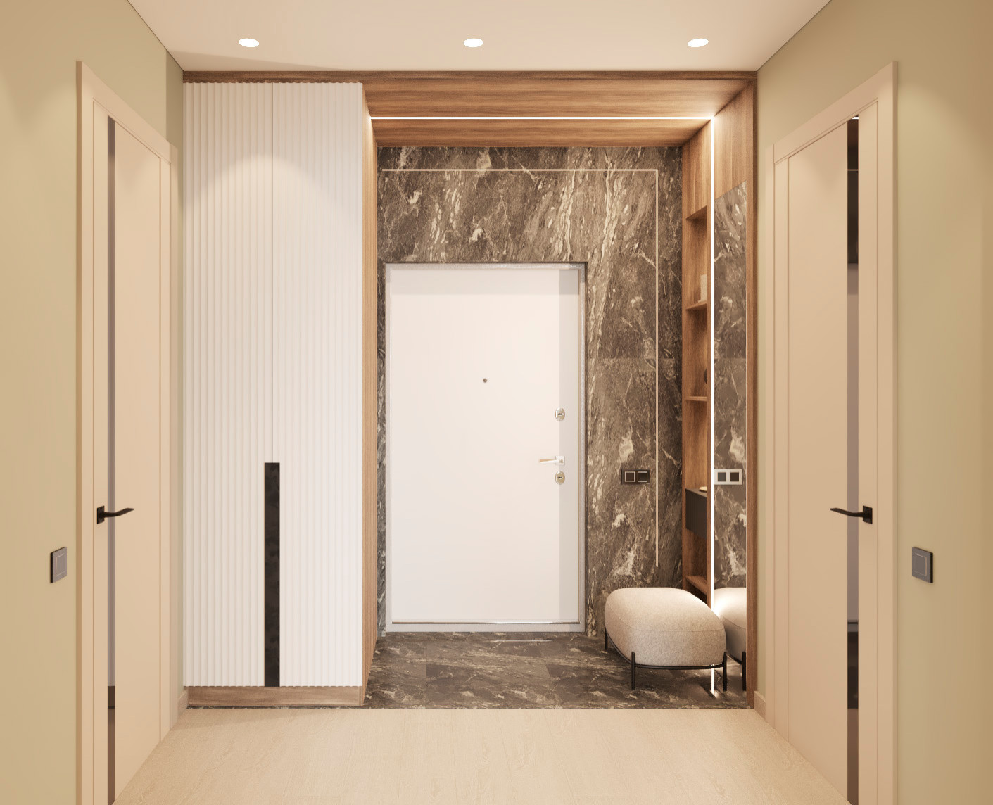 Дизайн интерьера квартиры 50 м.кв.