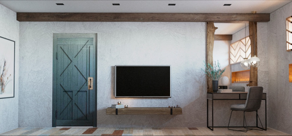 Обложка проекта: Дизайн проект интерьера номера Шале