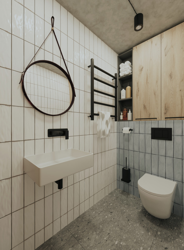 Зона для отдыхав цокольном этаже дома