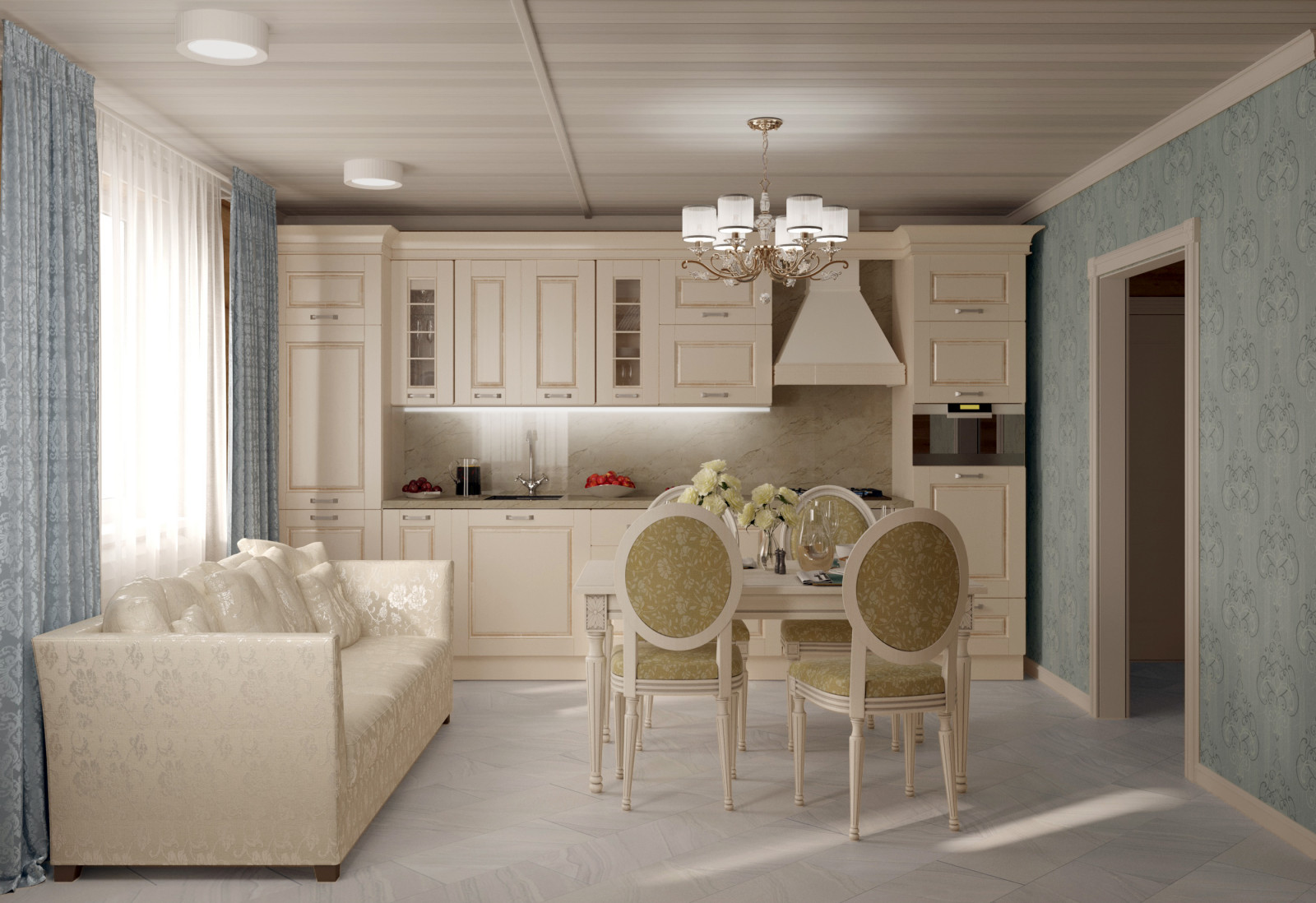 Интерьер жилого дома