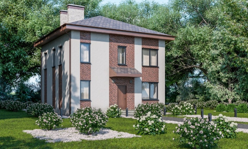 Проект дом Тип 2-ГБ без гаража