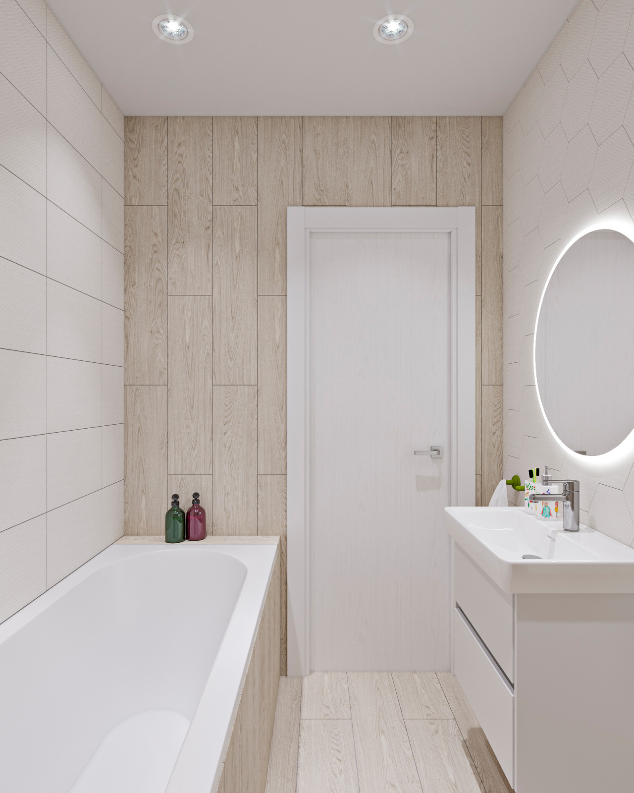 Проект квартиры с детским санузлом