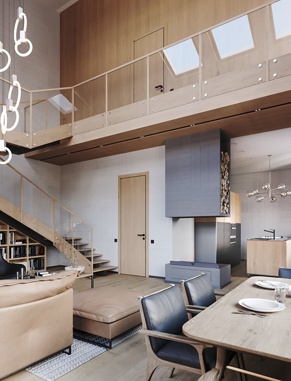 Обложка проекта: Сhalet with kitchen Thea Iton by ANOVA