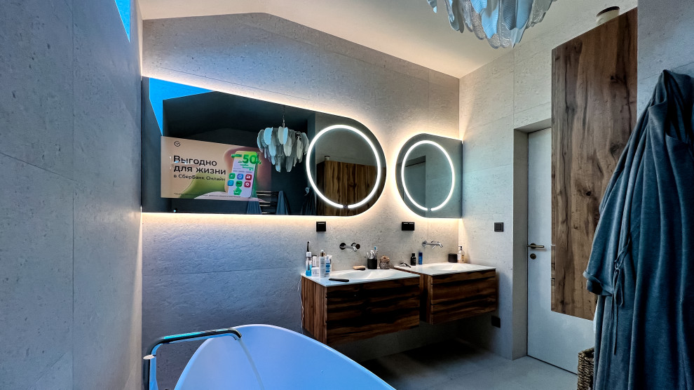 Обложка проекта: Умное зеркало необычной формы для Кати Гордон