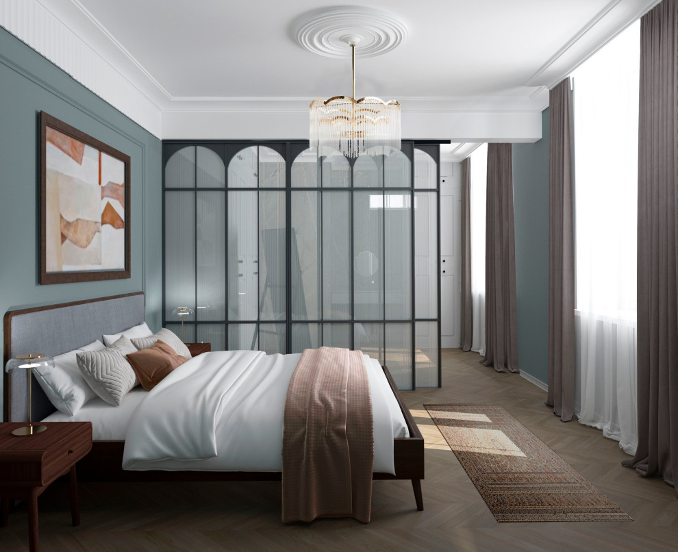 Историческая квартира в Москве, 157 м2