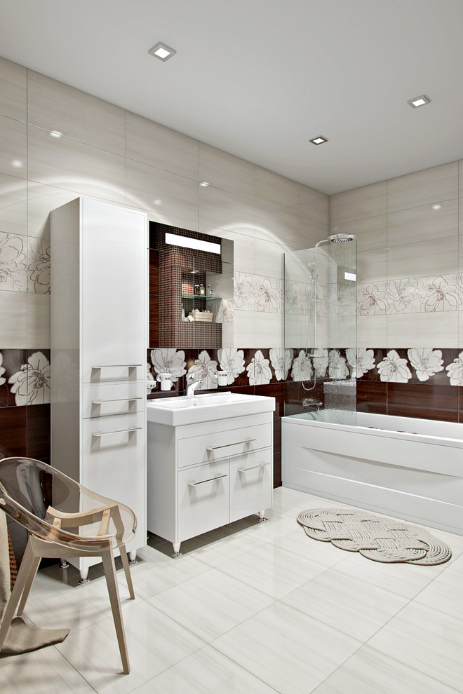 Интерьер ванной комнаты