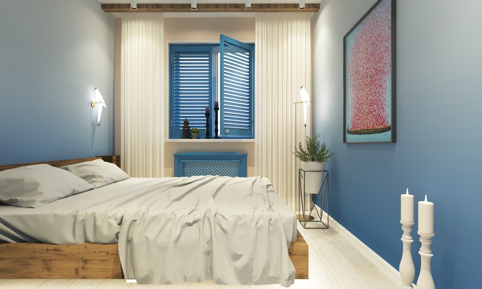 Спальная комната в 12 кв.м. "Санторини"