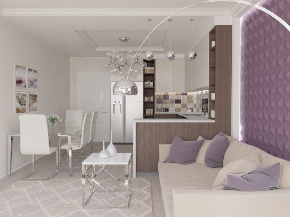 Дизайн 3-х комнатной квартиры в ЖК "Ежи", г.Краснодар