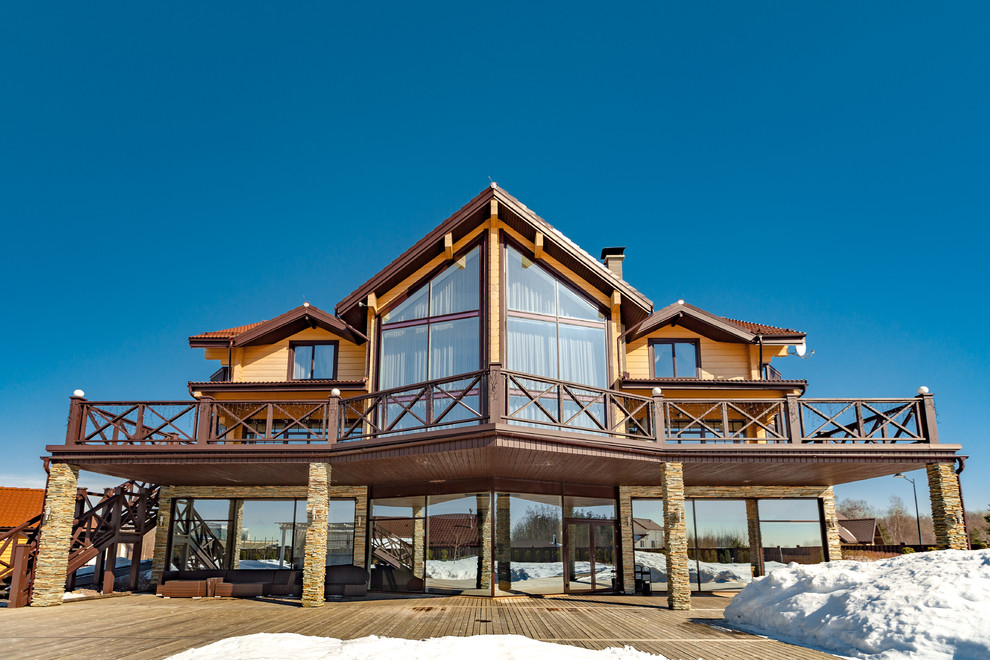 Обложка проекта: Загородный дом на берегу озера