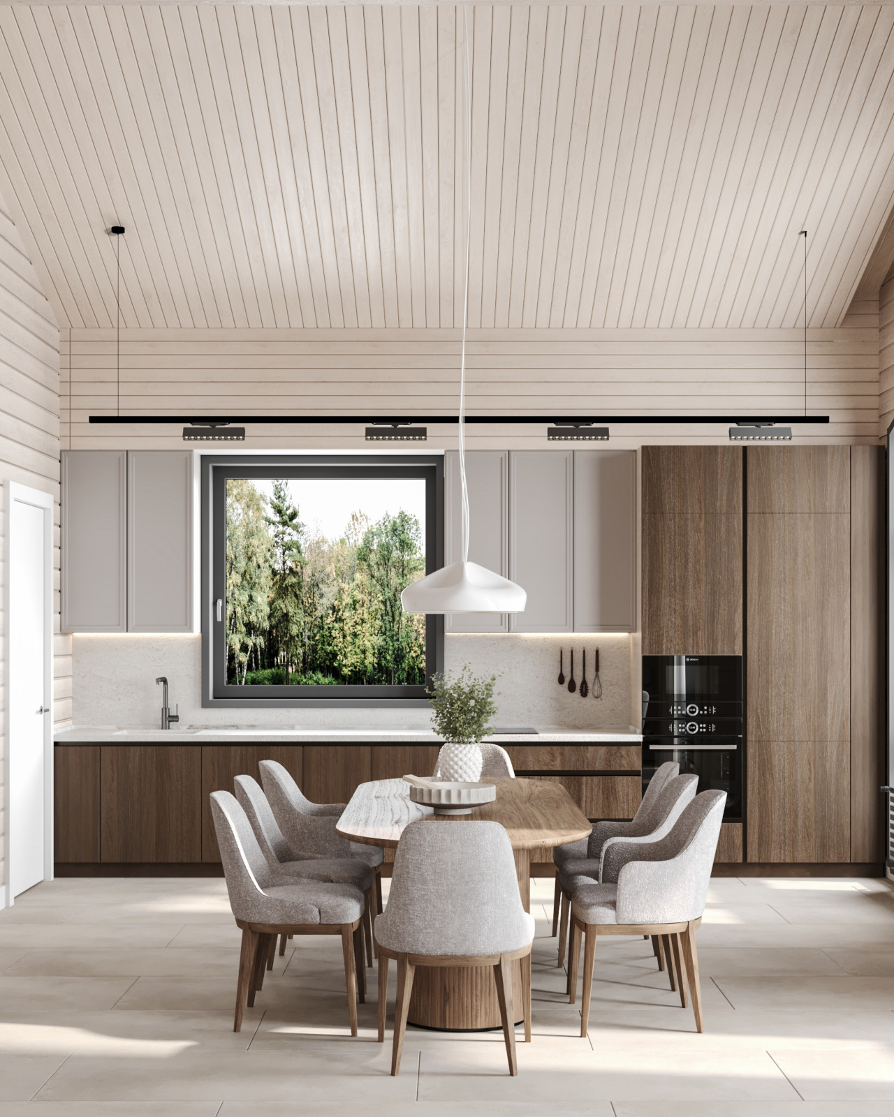 Дом из бруса в Новосибирске