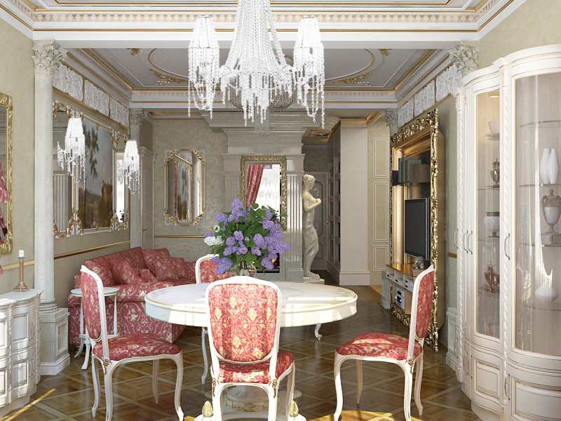 Квартира в классическом стиле