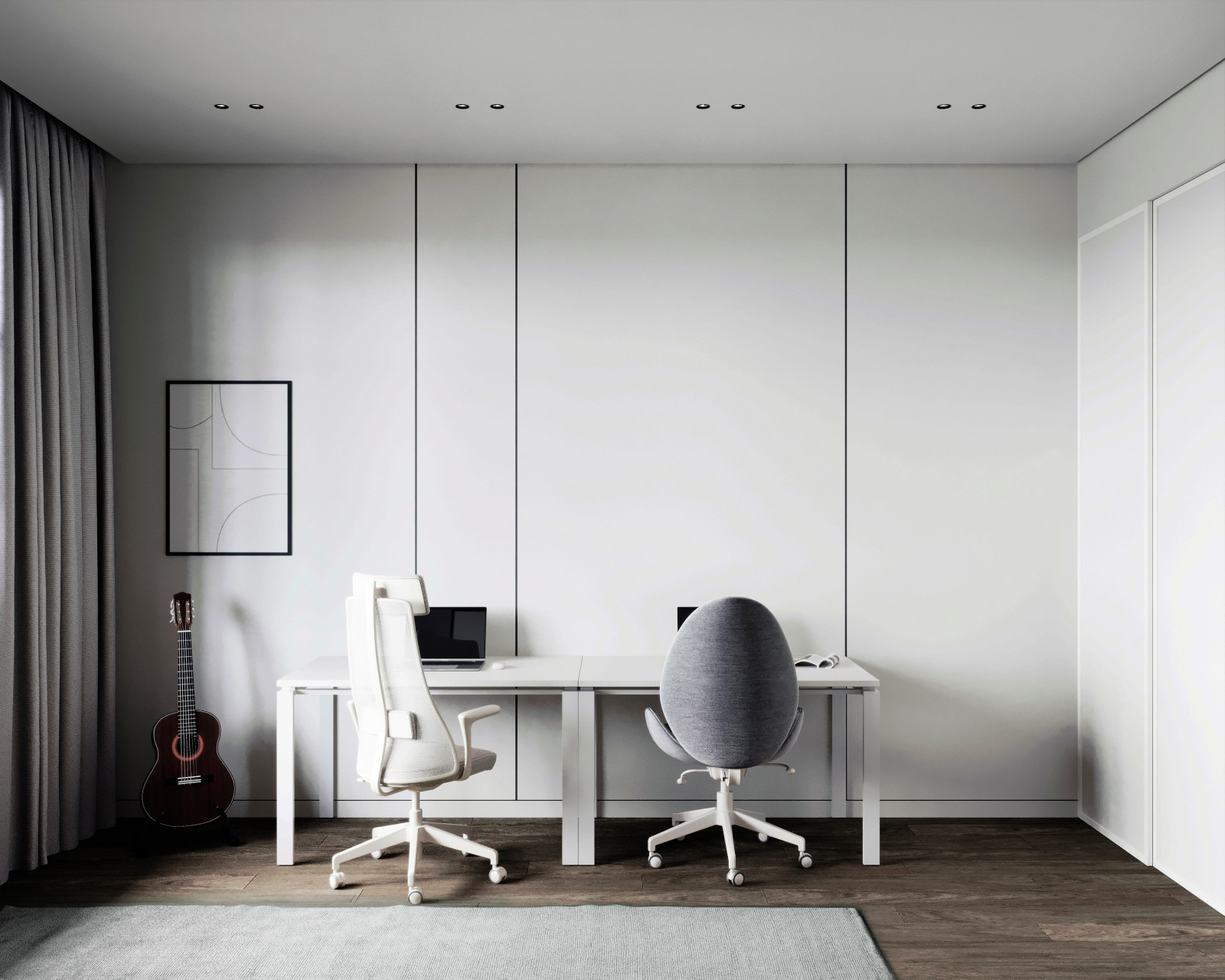 Дизайн интерьера квартиры в ЖК "Притяжение" на Выборгской набережной