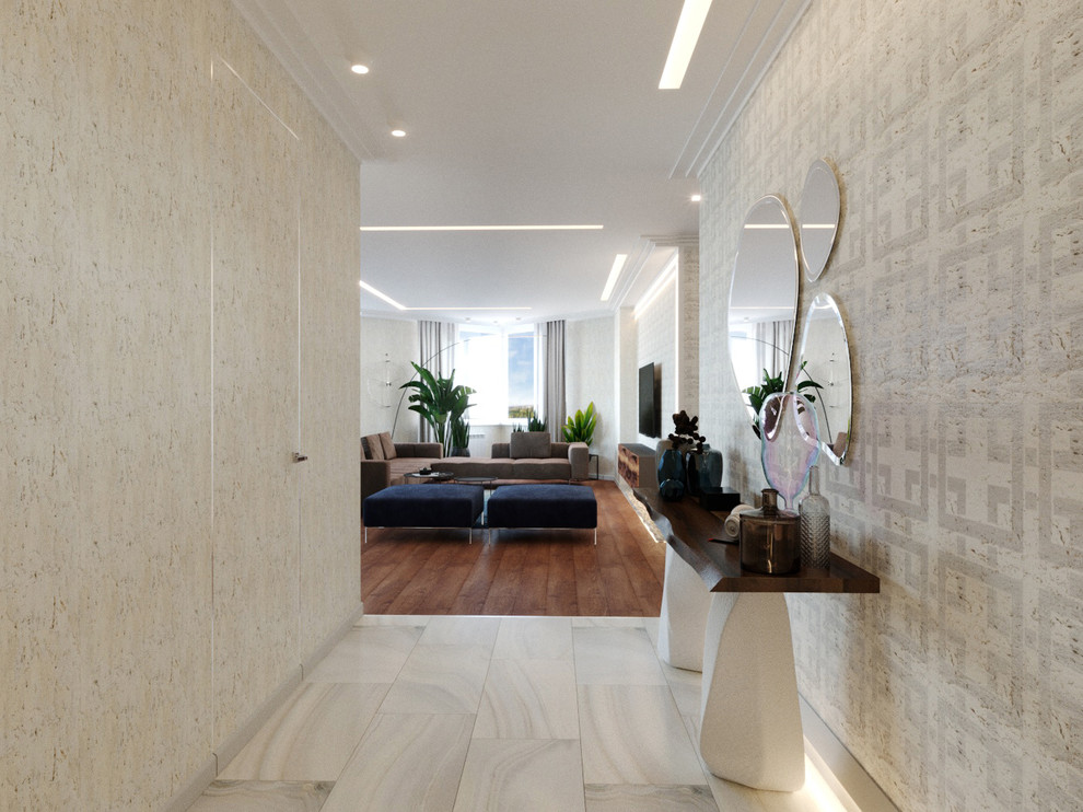 Дизайн квартиры "Симбиоз с природой"