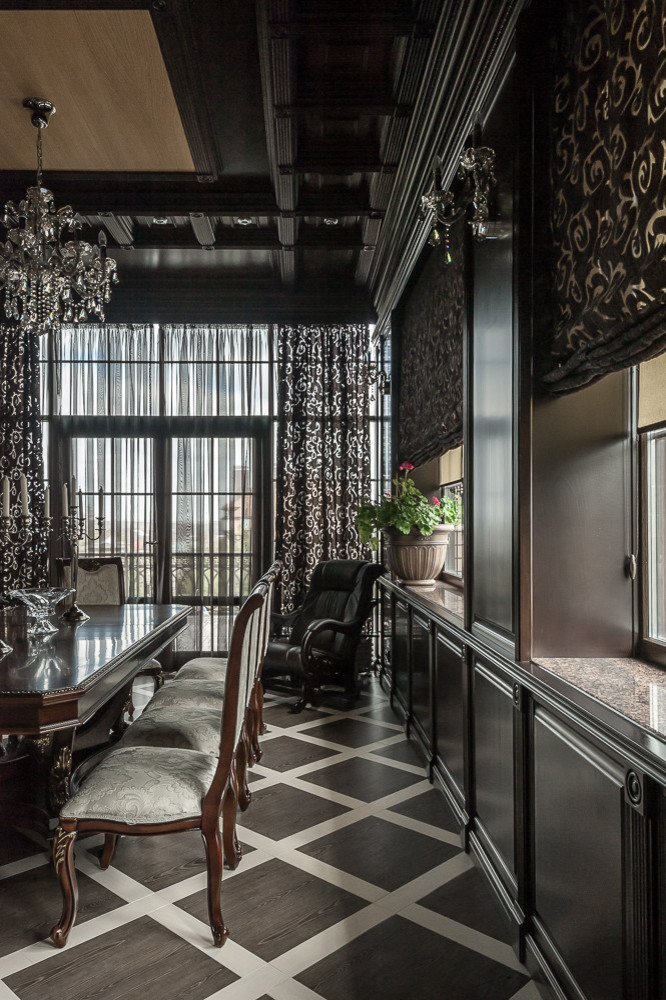 СТОЛОВАЯ В КЛАССИЧЕСКОМ СТИЛЕ