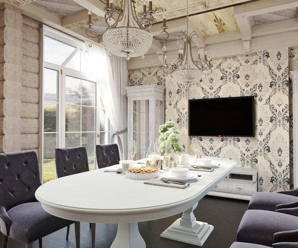 Реновация дома из оцилиндрованного бревна