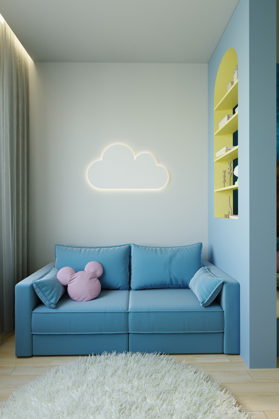 Детская комната для девочки