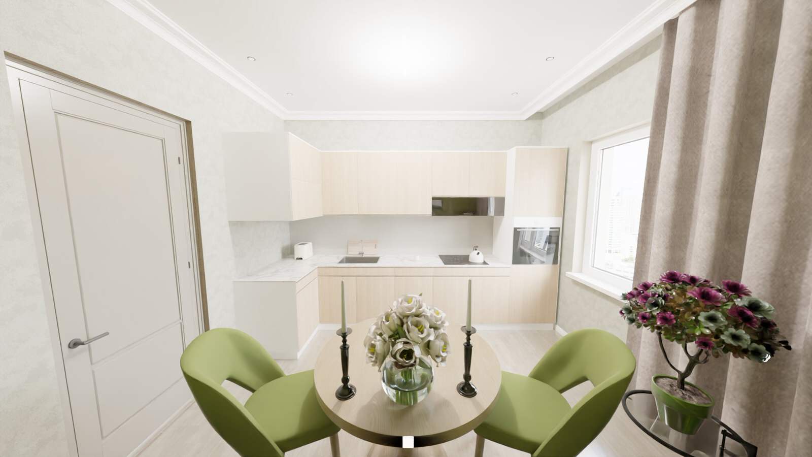 Дизайн решение для кухни