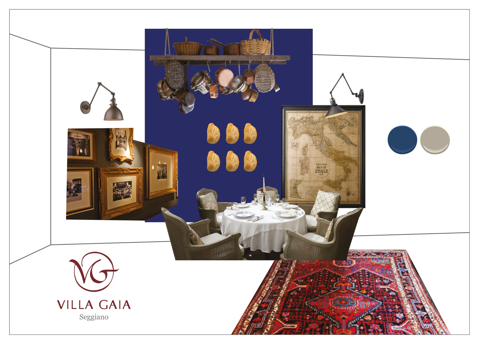 Концепция ресторана в Италии