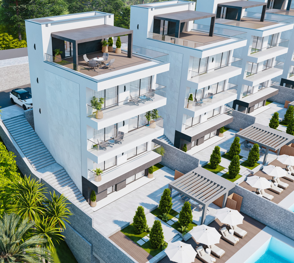 Комплекс жилых домов с благоустройством