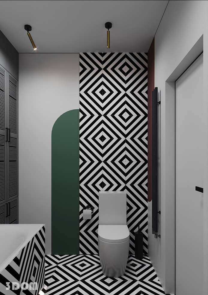 Обложка проекта: КВАРТИРА ЖК "КРИСТАЛЛ-2" 36кв.м | 3DOM