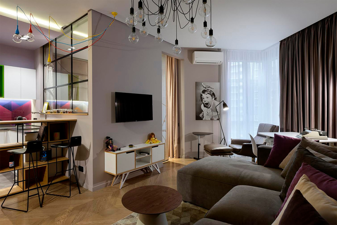 Дизайн-проект в стиле " LOFT"