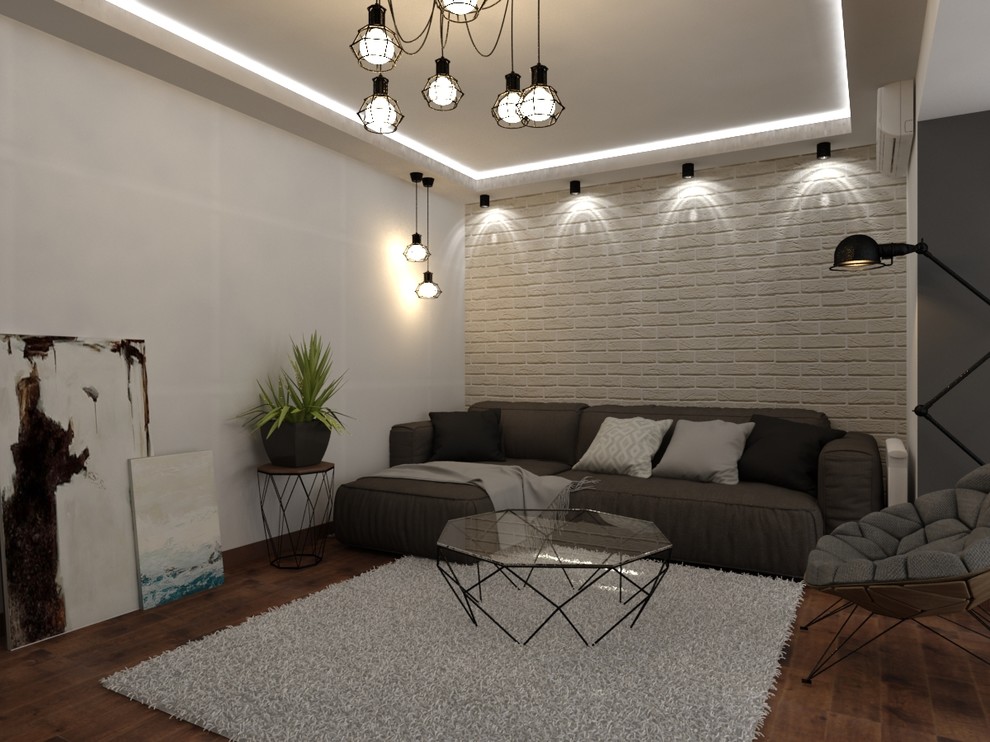 Обложка проекта: Скандинавский стиль в 4-х комнатной квартире