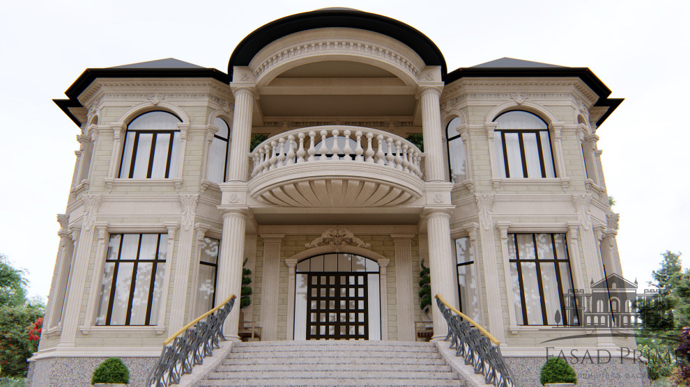 Дизайн-проект фасадов из натурального камня