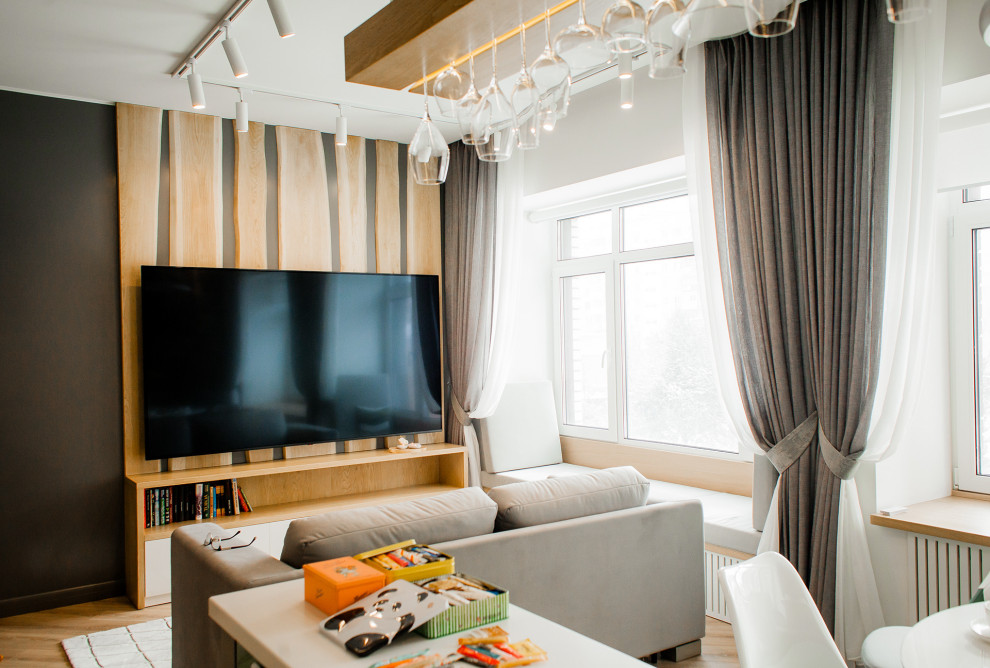 Квартира в стиле "современный минимализм с элементами эко-дизайна"