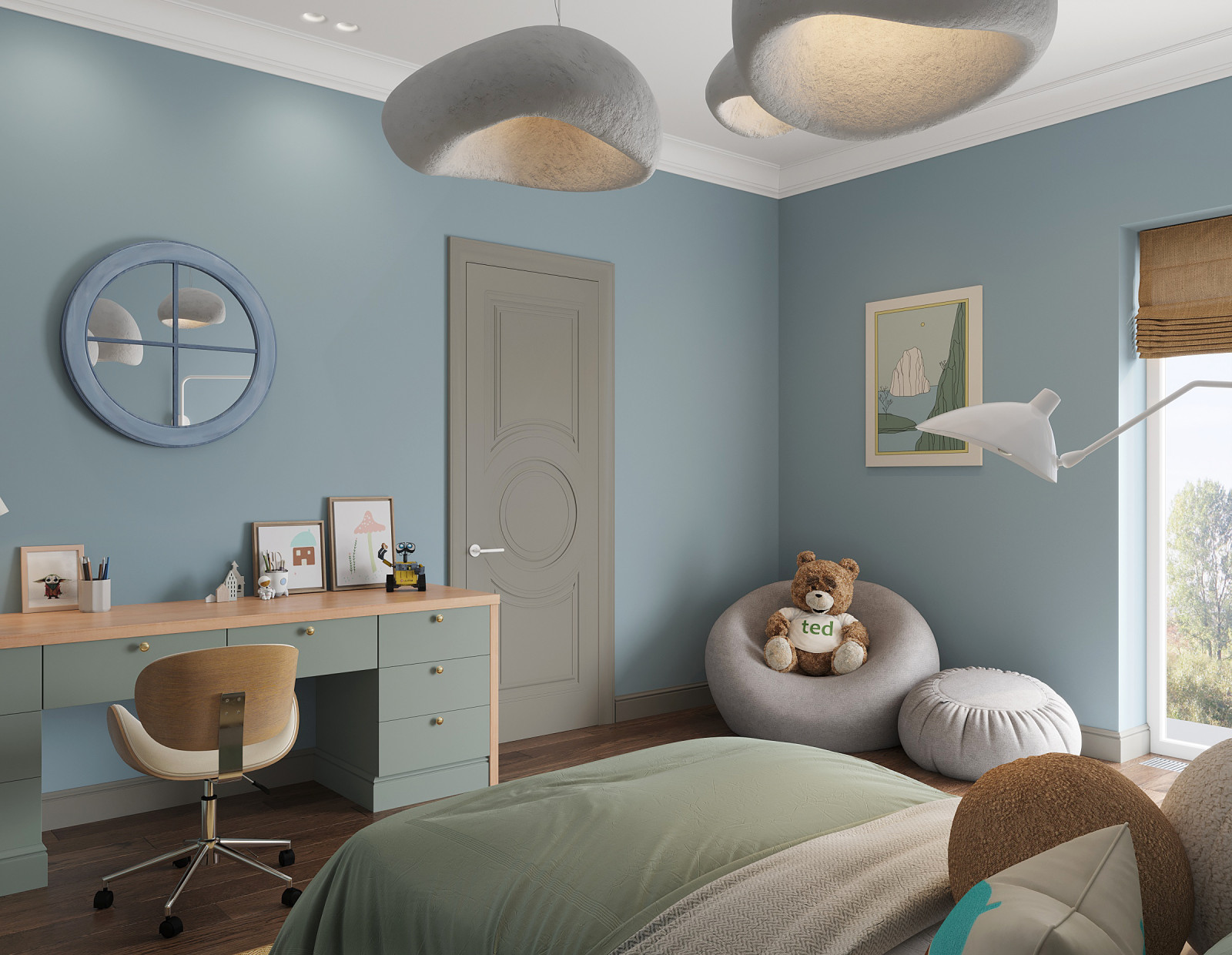 Детская комната мальчика