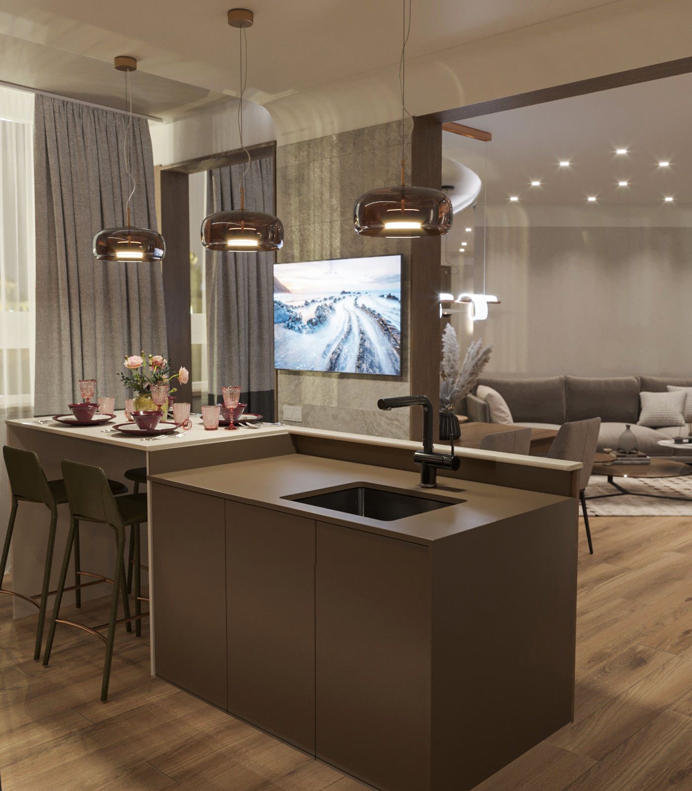 Трёшка в ЖК Зеленодар