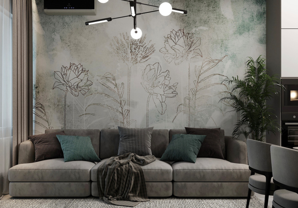 "Ничего лишнего". Квартира 70 кв.м., ЖК "Отражение"