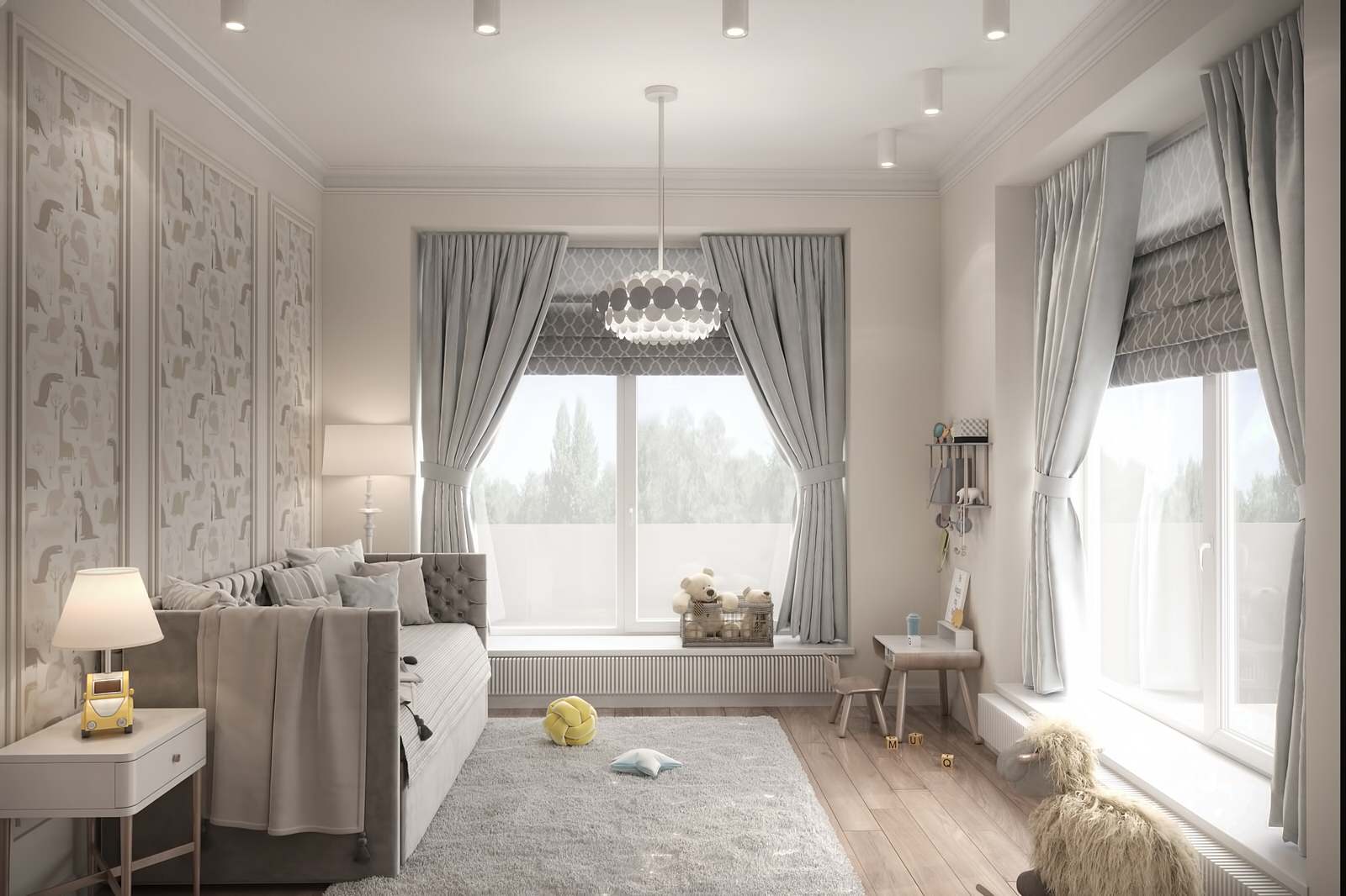 Обложка проекта: Визуализация интерьера дома в Немецкой деревне