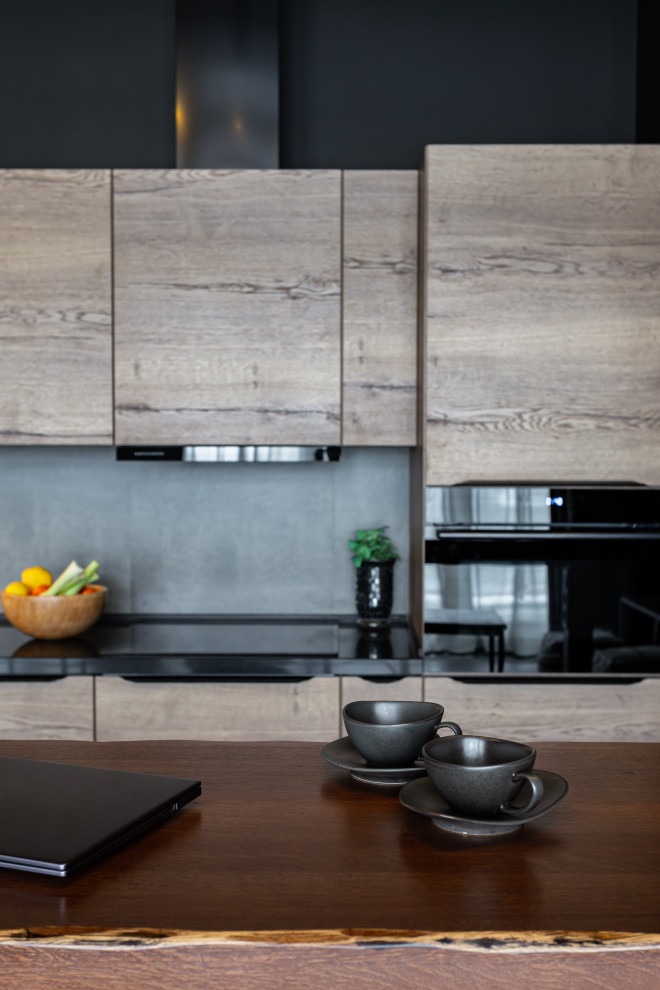 Квартира в черном