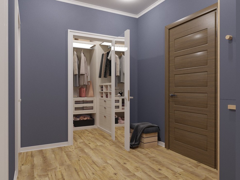 Проект двухкомнатной квартиры в ЖК "Четыре сезона"