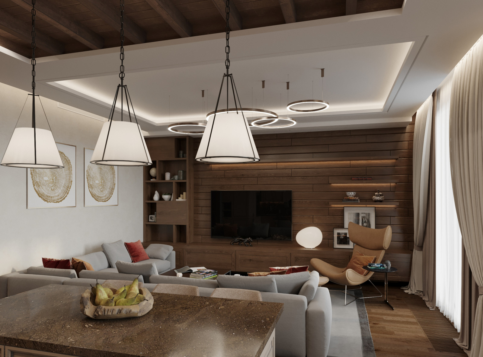 Квартира 134 м² в ЖК «Крестовский de luxe»