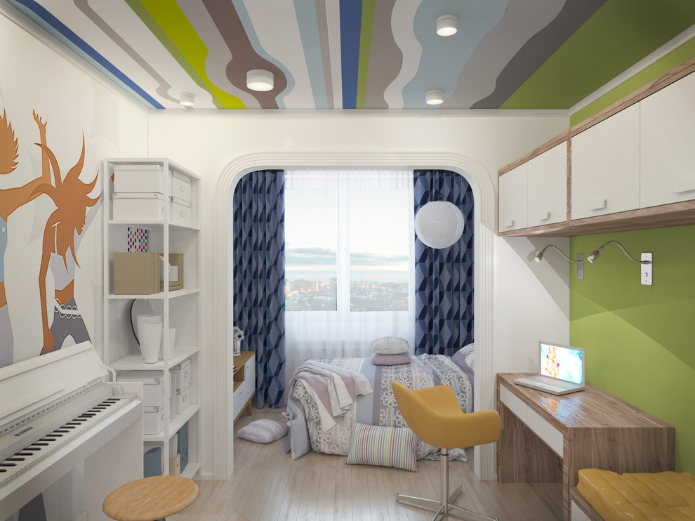 Много цвета и чуть-чуть лофта